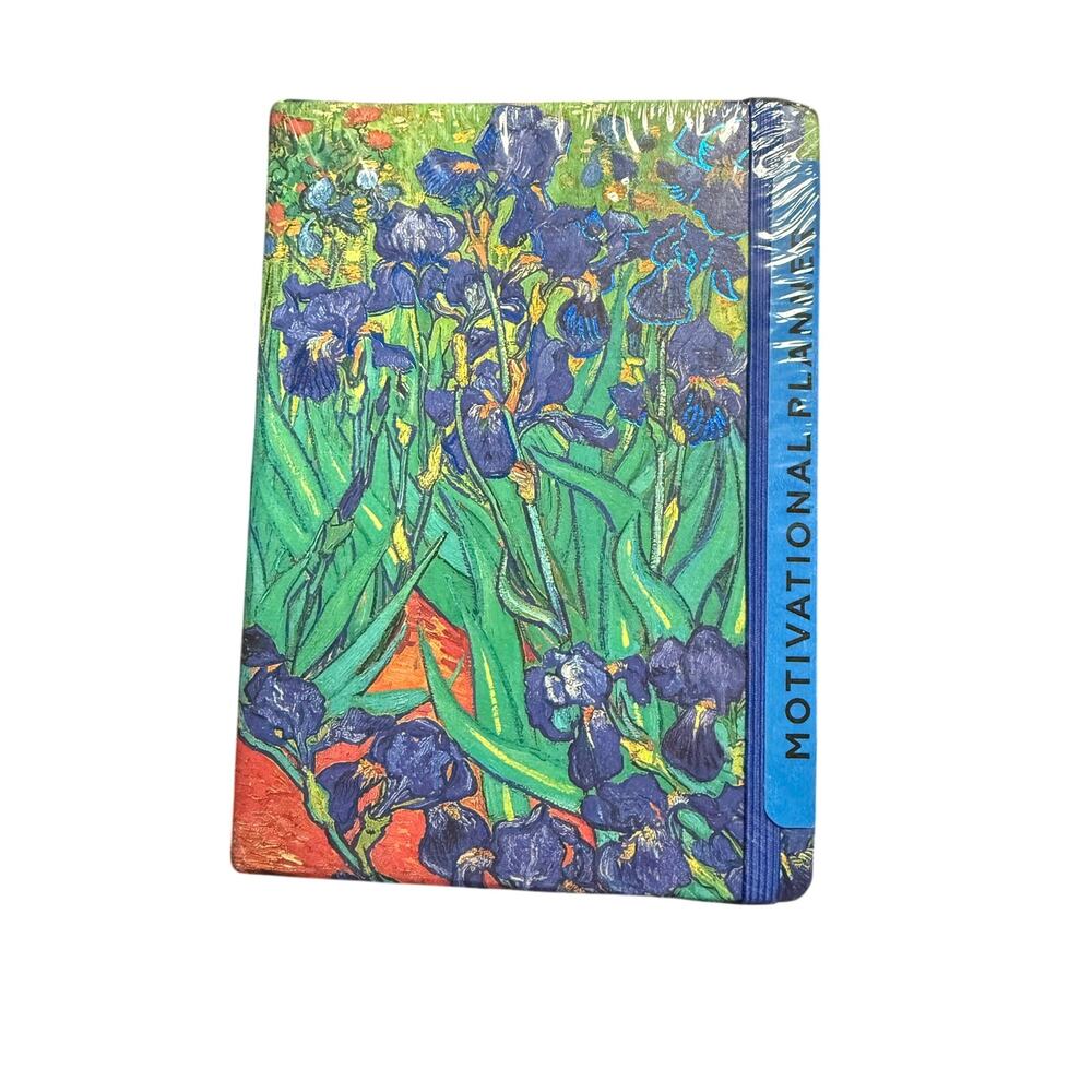 Van Gogh Irises Weekly Planner Journal A5 Eco Friendly Motivational